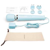 Le Wand - Powerful Plug-In Vibrating Massager Sky Blue