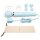 Le Wand - Powerful Plug-In Vibrating Massager Sky Blue