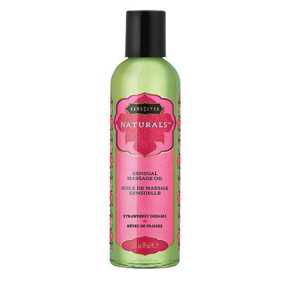 Kama Sutra Naturals Massage Oil Strawberry Dreams 59 ml