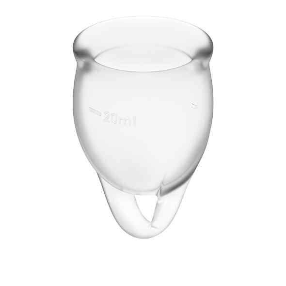 Satisfyer - Feel Confident Menstrual Cup Set Transparent