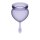 Satisfyer - Feel Good Menstrual Cup Set Lila