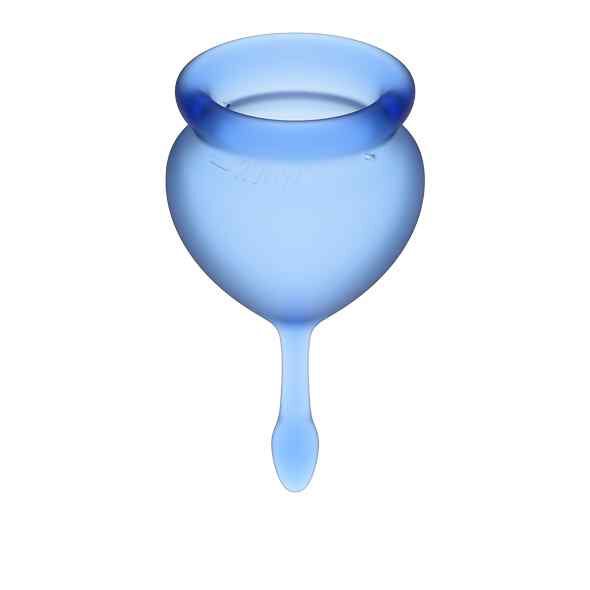 Satisfyer Feel Good Menstrual Cup Set Dark Blue
