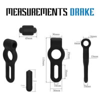 VelvOr Rooster Drake Double Ring Design Cock Ring with Vibrating Bullet