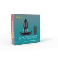 Nexus B-Stroker Remote Control Unisex Massager with Unique Rimming Beads