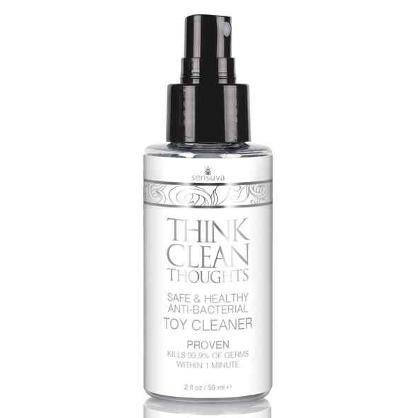 Sensuva Think Clean Thoughts Anti Bacterial Toy Cleaner 59 ml