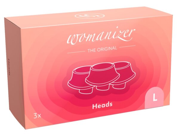 Womanizer 3x replacement caps pink L