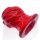Oxballs PIGHOLE Squeal FF Veiny Hollow Plug -  Red