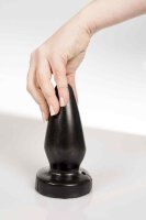 Dark Crystal - 38 Butt Plug Black 6 cm
