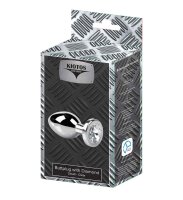 Kiotos Bizarre Buttplug with Diamond  Small Clear