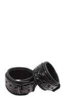 Sinful Black Ankle Cuffs