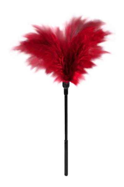 GP Small feather tickler, red