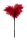 GP Small feather tickler, red