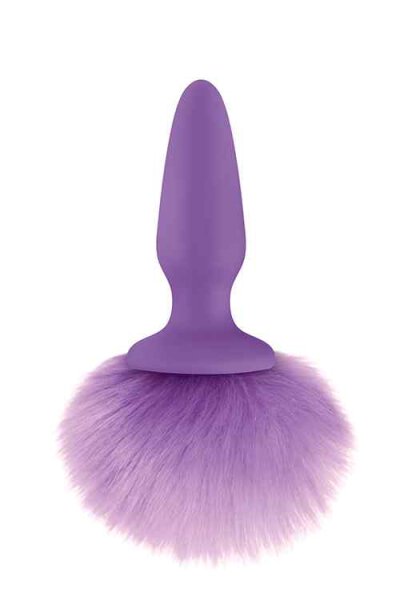 Bunny Tail Plug Purple 3,3 cm