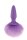 Bunny Tail Plug Purple 3,3 cm