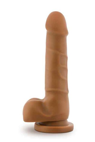 Dr. Skin - Realistic Cock Basic Mocha 18cm