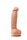 Colours Dual Density Dildo Flesh 13cm