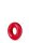 Stay Hard Donut Rings Oversized Red