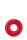 Stay Hard Donut Rings Oversized Red