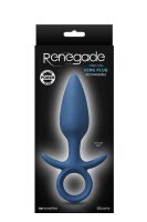 Renegade Vibrating King Plug Medium Blue