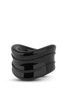 Stay Hard Beef Ball Stretcher Snug Black