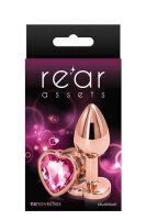 Rear Assets Rose Gold Heart S Pink 3,3 cm