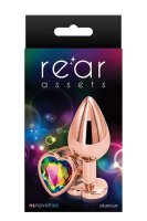 Rear Assets - Rose Gold Heart M Rainbow 3,4 cm