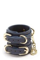 Bondage Couture Wrist Cuff Blue