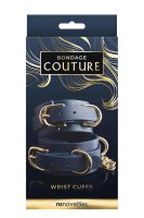 Bondage Couture Wrist Cuff Blue