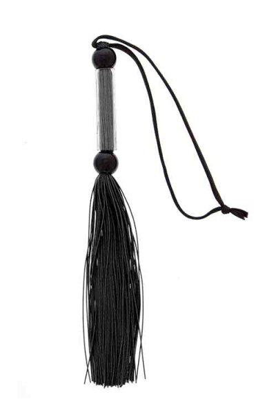 GP Silicone flogger whip black