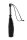 GP Silicone flogger whip black