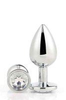 Gleaming Love - Silver Plug Large 4,3 cm