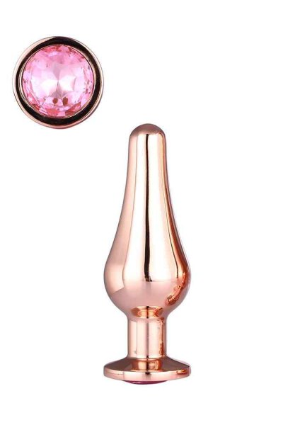 Gleaming Love - Rose Gold Pleasure Plug S 2,9 cm