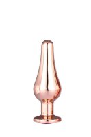 Gleaming Love - Rose Gold Pleasure Plug S 2,9 cm