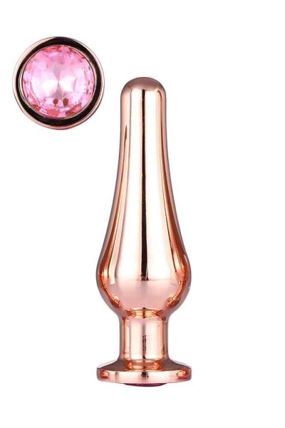 Gleaming Love Rose Gold Pleasure Plug M