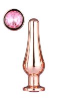 Gleaming Love - Rose Gold Pleasure Plug M 3,4 cm