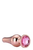 Gleaming Love Rose Gold Pleasure Plug M