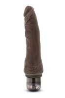 Dr. Skin Cock Vibe 7 Inch Chocolate