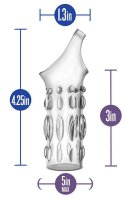 Performance Studded Sleeve Ring Clear