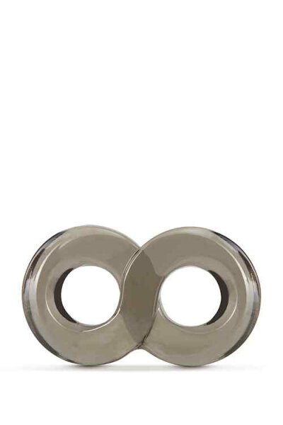 Stay Hard Cock Ring And Ball Strap Black