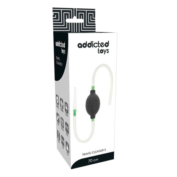ADDICTED TOYS   BLACK ENEMA SET