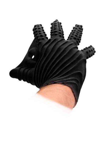 Silikon Handschuh Schwarz