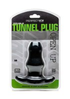 Double Tunnel Plug Medium Black