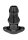 Double Tunnel Plug Large Black