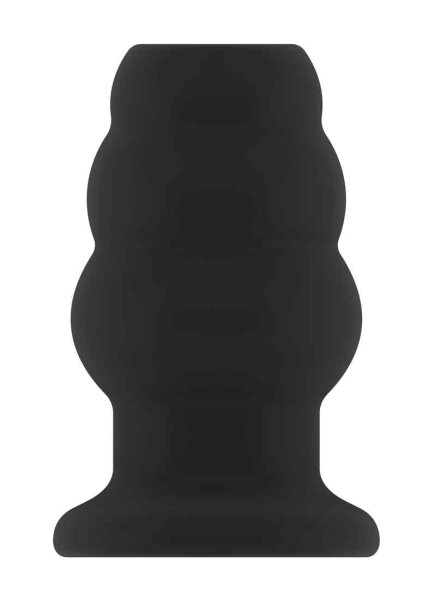 Sono Large Hollow Tunnel Butt Plug 5 Inch Black
