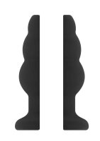 Sono Large Hollow Tunnel Butt Plug 5 Inch Black