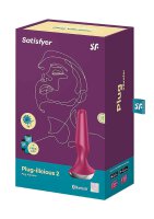 Plug-ilicious 2 Plug Vibrator - Berry