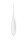 Twirling Fun Tip Vibrator - White