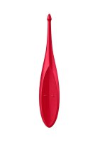 Twirling Fun Tip Vibrator - Poppy Red