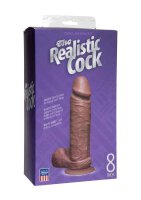 The Realistic Cock - 8 Inch - Mullato