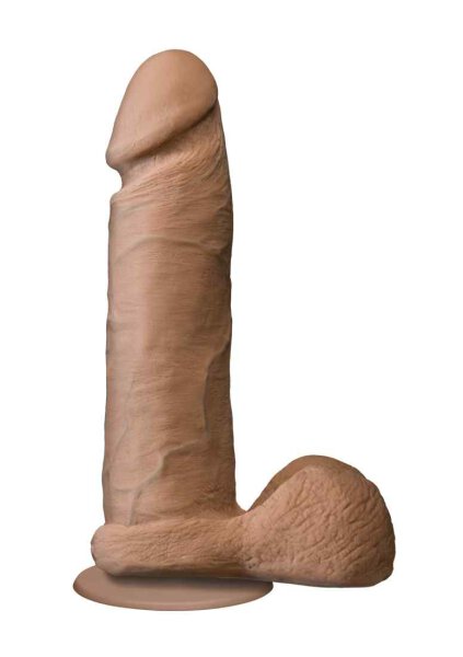 The Realistic Cock - UR3 - 8 Inch - Brown